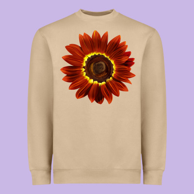 Rouge Royale Sunflower Heavyweight Sweatshirt Designed By Lillyallendesigns