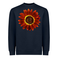 Navy Rouge Royale Sunflower Heavyweight Sweatshirt - LillyAllenDesigns
