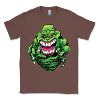 Chestnut halloween green slimer ghost Classic Tee - longCreatives