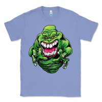 Colony Blue halloween green slimer ghost Classic Tee - longCreatives