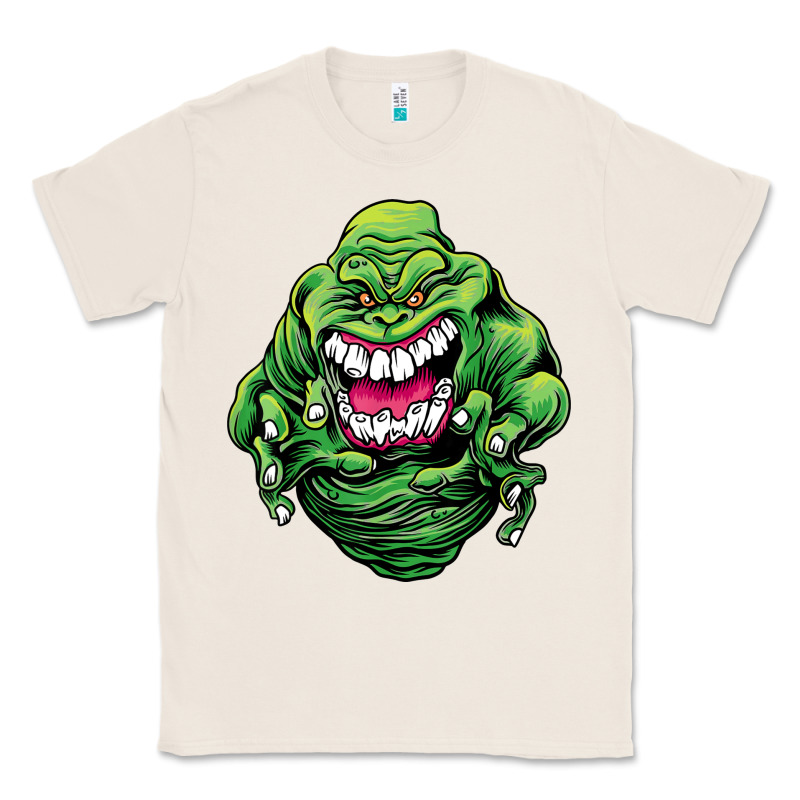 Halloween Green Slimer Ghost Classic Tee by longCreatives | Teevron