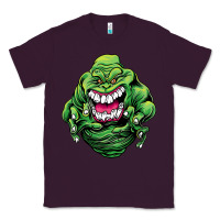 Plum halloween green slimer ghost Classic Tee - longCreatives
