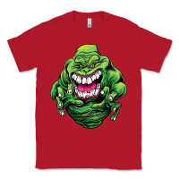 Red halloween green slimer ghost Classic Tee - longCreatives
