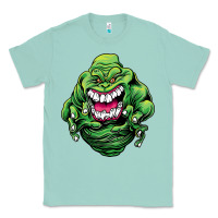 Seafoam halloween green slimer ghost Classic Tee - longCreatives