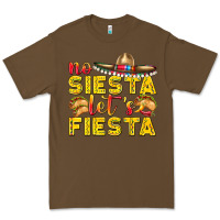Cacao No Siesta Let's Fiesta Premium Tee - texasbilliewilder