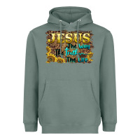 Sage jesus the way the truth the life Heavyweight Hoodie - BarkalooDesign