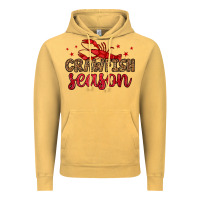 Vintage Mustard crawfish season Vintage Hoodie - OliviaCreatesArt