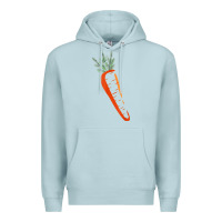 Blue Mist big carrot costume cute easy vegetable halloween gift Premium Hoodie - longCreatives