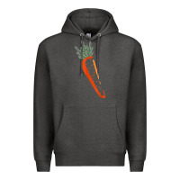 Charcoal Heather big carrot costume cute easy vegetable halloween gift Premium Hoodie - longCreatives