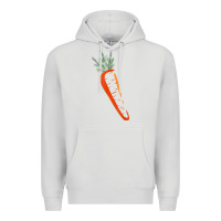 Dove Grey big carrot costume cute easy vegetable halloween gift Premium Hoodie - longCreatives