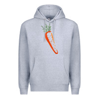 Heather Grey big carrot costume cute easy vegetable halloween gift Premium Hoodie - longCreatives