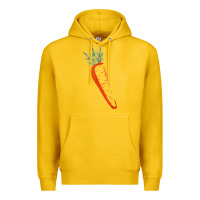 Lemon big carrot costume cute easy vegetable halloween gift Premium Hoodie - longCreatives