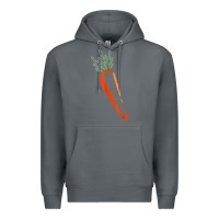 Rock big carrot costume cute easy vegetable halloween gift Premium Hoodie - longCreatives