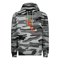 Slate Camo big carrot costume cute easy vegetable halloween gift Premium Hoodie - longCreatives