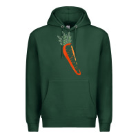 Sports Green big carrot costume cute easy vegetable halloween gift Premium Hoodie - longCreatives
