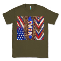 Army Green American mama Classic Tee - TumblerDesignByShophia