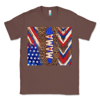 Chestnut American mama Classic Tee - TumblerDesignByShophia
