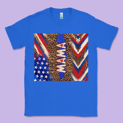 American Mama Classic Tee Designed By Tumblerdesignbyshophia