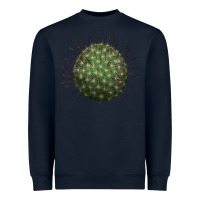 Navy arizona fishhook cactus Heavyweight Sweatshirt - LillyAllenDesigns