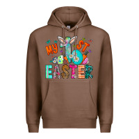 Chestnut My 1st Easter Premium Hoodie - CowhideDigitalArt