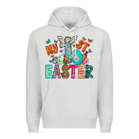 Dove Grey My 1st Easter Premium Hoodie - CowhideDigitalArt