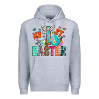 Heather Grey My 1st Easter Premium Hoodie - CowhideDigitalArt