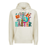 Oatmeal Heather My 1st Easter Premium Hoodie - CowhideDigitalArt