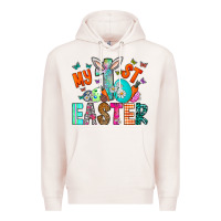 Pale Pink My 1st Easter Premium Hoodie - CowhideDigitalArt
