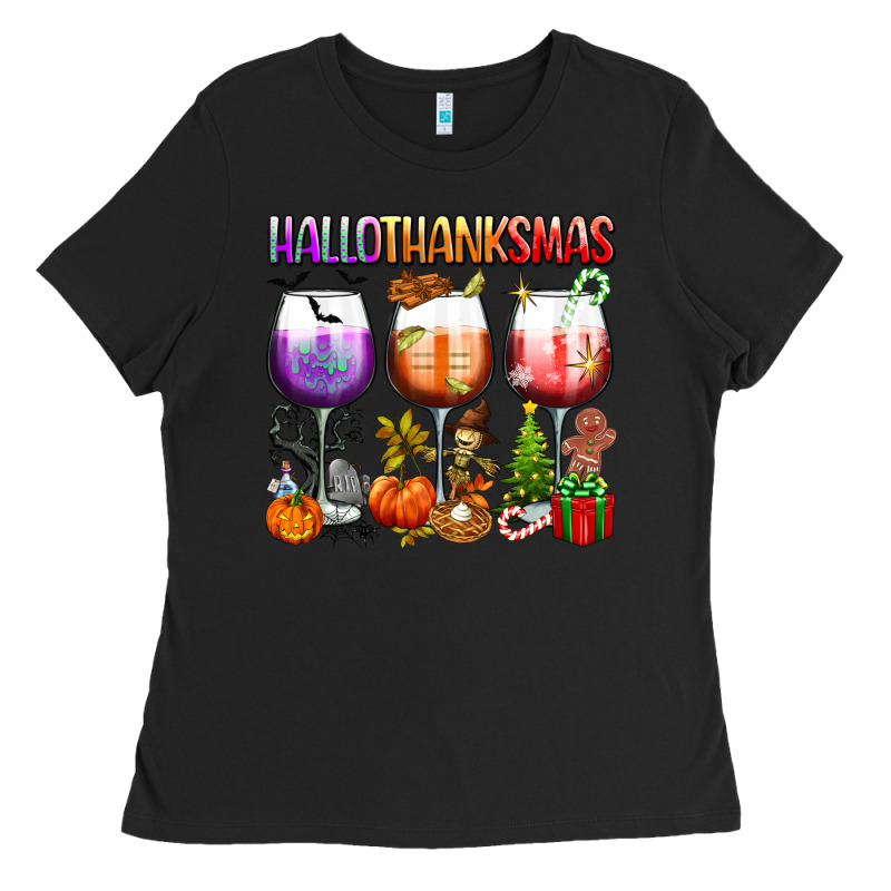 Hallothanksmas Ladies Tee by texasbilliewilder | Teevron