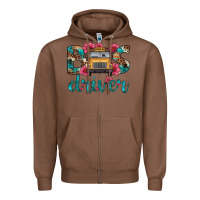 Chestnut bus driver Zipper Hoodie - Artiststas