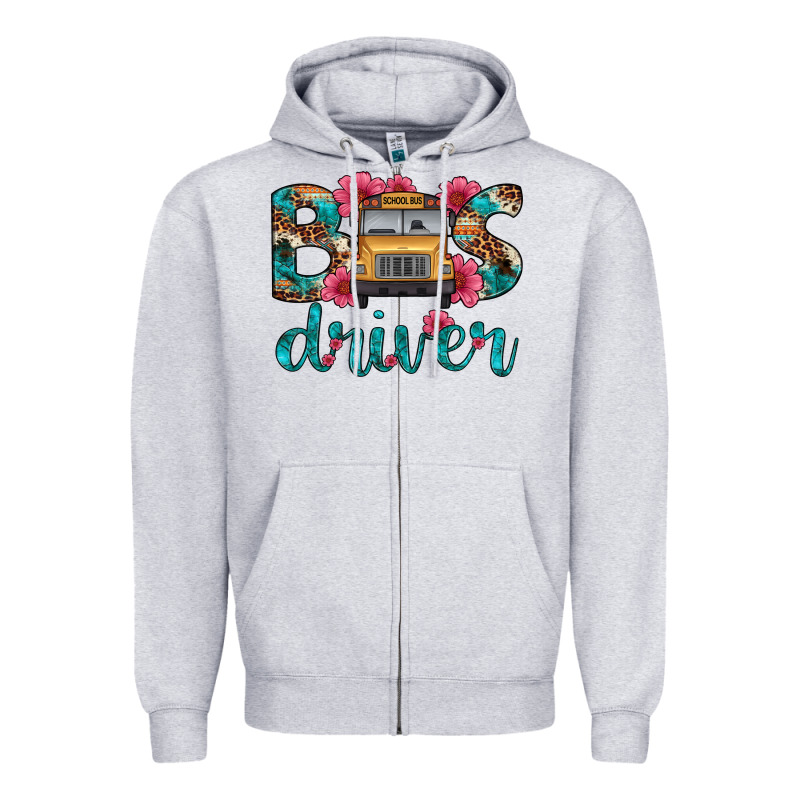 Bus Driver Zipper Hoodie by Artiststas | Teevron
