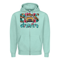 Seafoam bus driver Zipper Hoodie - Artiststas