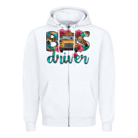 White bus driver Zipper Hoodie - Artiststas