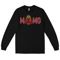 Black Lady Of Guadalupe Momo Long Sleeve Tee - Jasminsmagicworld