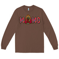 Chestnut Lady Of Guadalupe Momo Long Sleeve Tee - Jasminsmagicworld
