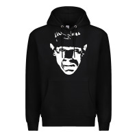Black classic monster horror movie poster vintage halloween Premium Hoodie - longCreatives
