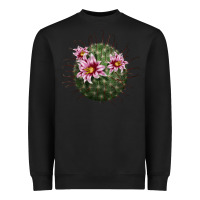Black arizona fishhook cactus Heavyweight Sweatshirt - LillyAllenDesigns