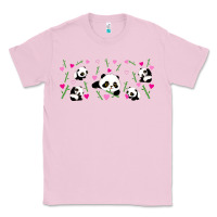 Bubblegum Pink cute panda Classic Tee - TumblerDesignByShophia