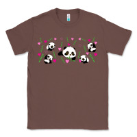 Chestnut cute panda Classic Tee - TumblerDesignByShophia