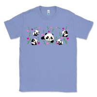 Colony Blue cute panda Classic Tee - TumblerDesignByShophia