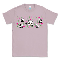 Lilac cute panda Classic Tee - TumblerDesignByShophia