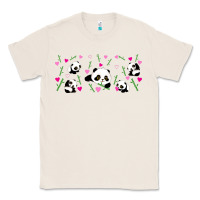 Natural cute panda Classic Tee - TumblerDesignByShophia