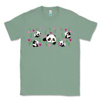 Sage cute panda Classic Tee - TumblerDesignByShophia