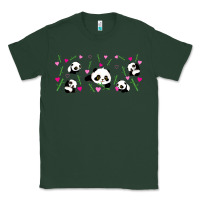 Sports Green cute panda Classic Tee - TumblerDesignByShophia