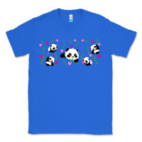 True Royal cute panda Classic Tee - TumblerDesignByShophia