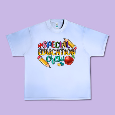 Special Education Crew Urban Heavy Tee Designed By Cowgirlartshop
