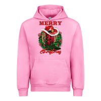 Fuchsia Pink merry christmas boots hat rope Urban Hoodie - AdoDesignShop