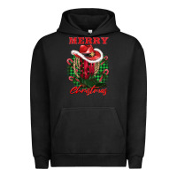 Pigment Black merry christmas boots hat rope Urban Hoodie - AdoDesignShop