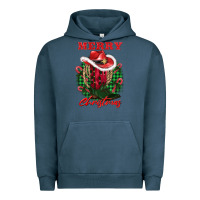 Pigment Midnight Navy merry christmas boots hat rope Urban Hoodie - AdoDesignShop