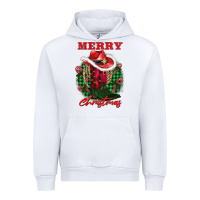 White merry christmas boots hat rope Urban Hoodie - AdoDesignShop